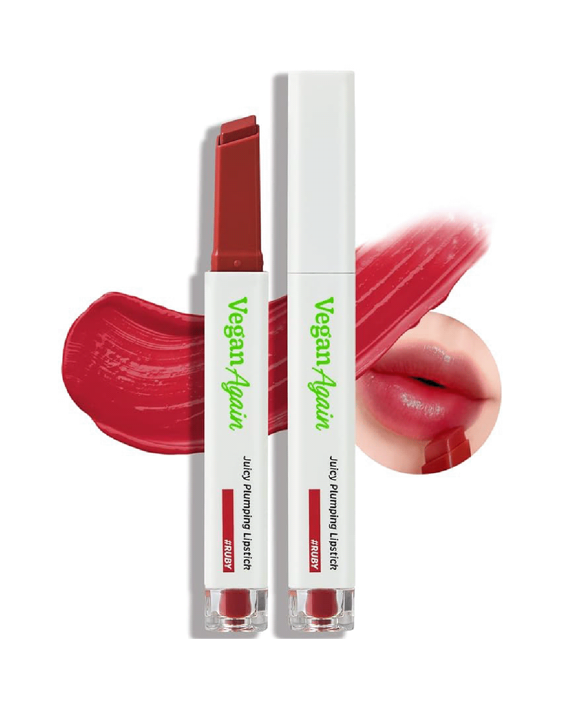 Vegan Again Juicy Plumping Lipstick